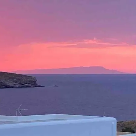 Tinos Beautiful Sunrise Apartment Near Agios Sostis Beach Agios Sostis (Tinos) Exterior photo